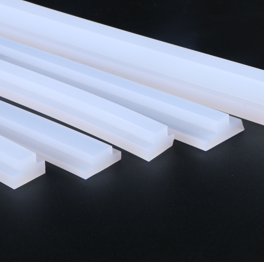 Flexible high-temperature resistant silicone sponge rubber gasket strip for window sealing
